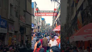 Sadar bazar delhi | #shorts #youtubeshorts #delhimarket #sadarbazarmarket #sadarbazar