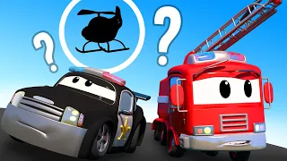 Car Patrol -  Where is Hector ? - Car City ! Police Cars and fire Trucks for kids