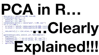 StatQuest: PCA in R