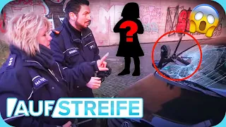 Bild des Schreckens: Von Brücke GEWORFENER E-ROLLER trifft frontal auf Auto! 🚘 | Auf Streife | SAT.1