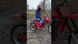 Ripping a 1979 CR125