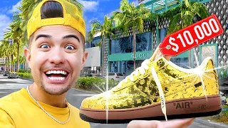 Buying Most Expensive Sneaker From EVERY Mall In Los Angeles!