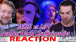 ''What Did We Just Watch''?! Inkie vs Blu Lipy - Beatbox REACTION - Loop Station Semi Final