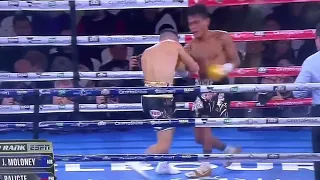 Jason Moloney dropped Filipino boxer Palicte