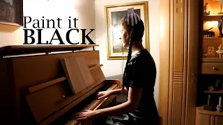 Wednesday | Paint It Black - Cello Version played on the Piano 🎹