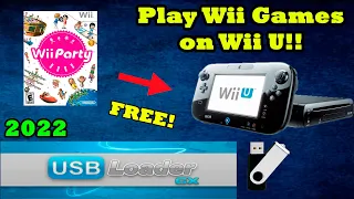 Play Downloaded Wii Games on Wii U (vWii) USB Loader GX Tutorial! [working MAY 2023]]