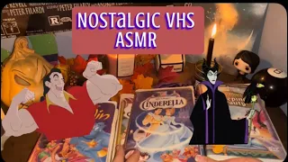 Nostalgic VHS #asmr | Featuring Disney Princess’ Collection | Tapping, whispering and much more!