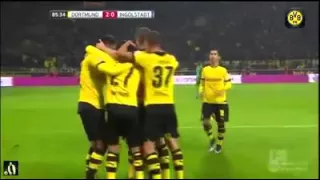 Dortmund 2-0 Ingolstadt Aubameyang goals