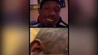 SOUTHSIDE 808mafia calls out LexLuger on IG live for disrespecting him and his artists