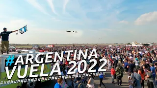 FESTIVAL AÉREO ARGENTINA VUELA 2022  | BASE AÉREA DE MORÓN | BUENOS AIRES | ARGENTINA Walking 4K