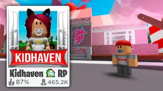 I Created A FAKE BROOKHAVEN GAME.. (KidsHaven)