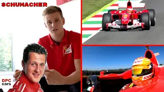 Michael Schumacher Son Mick takes us through one lap at Mugello in the Ferrari F2004