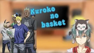 AU kuroko no basket react to   /Team_Jabberwock💚🐍/