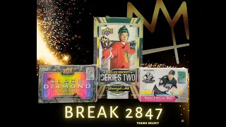 Break 2847. Upper Deck Hockey Mixer. What??!? Un pack une solide YG ET une YG Exclusives..!!