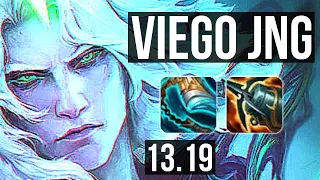 VIEGO vs SHACO (JNG) | 14/0/4, Legendary, 700+ games | KR Master | 13.19