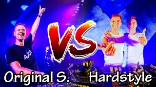 ORIGINAL SONG VS HARDSTYLE VERSION #3