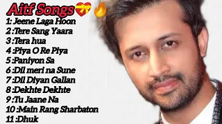 Atif Aslam Songs || Atif Songs || Heart touching Songs || Mashup Songs || Music Room 💝✌