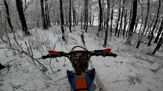 KTM EXC 250 - Snow Ride