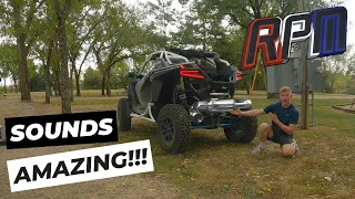 You NEED This Exhaust! - RPM 3" Monster Core Exhaust for the RZR Turbo R and RZR Pro XP