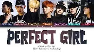 Perfect Girl - MONSTA X (몬스타엑스) [Color Coded Lyrics Han|Rom|Eng]