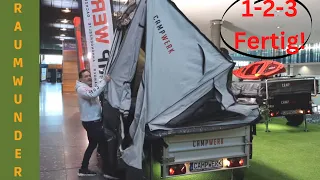 Campwerk tent trailer | More space than in a caravan or mobile home