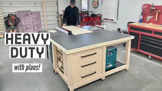 BEEFY Workbench/Outfeed Assembly Table Build
