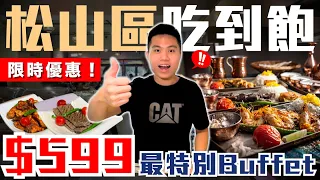 【1001夜廚房】松山吃到飽優惠＄599＋10%！｜全台唯一波斯料理無限供應｜總計超越四十種品項｜史上最特別體驗｜一千零一夜廚房(1001夜廚房)開箱