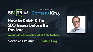 How to Catch & Fix SEO Issues Before It's Too Late