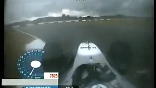 F1, Silverstone 2002 (FP2) Kimi Raikkonen OnBoard