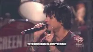 Green Day-I heart Radio-Part 3-One Fucking Minute-HD