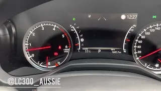 How to turn off (down) lane departure assist on LandCruiser 300 series, lc300.