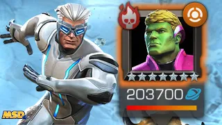 Quicksilver solos Hulkling QUICKLY | Winter of Woe Week 3