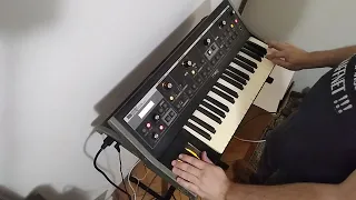 Fire Dance (Rainbow), David Rosenthal Mini Moog solo cover