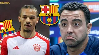 ✅OFFICIEL !! LEROY SANE VEUT JOUER A BARCELONE ! XAVI RESTERA A LA FIN DE SAISON !?