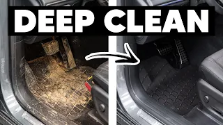 Deep Cleaning a DIRTY Interior - Mercedes GLE