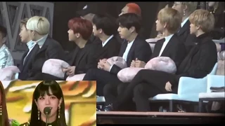 180110 Reactions to BLACKPINK & HEIZE WIN BONSANG @GDA 2018