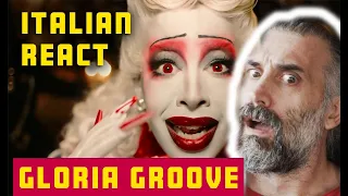 GLORIA GROOVE - A QUEDA (CLIPE OFICIAL) Italian Reaction