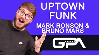 Mark Ronson (feat. Bruno Mars) Uptown Funk Guitar Lesson & Tutorial