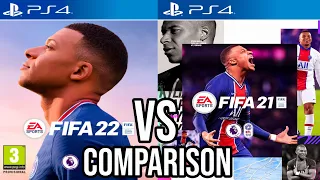 FIFA 22 Vs FIFA 21 PS4