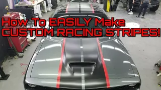 How To - Vinyl Wrap Stripes On Any Car