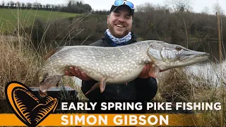 Early Spring Pike Fishing, Goby Shads on the Shallows - Simon Gibson