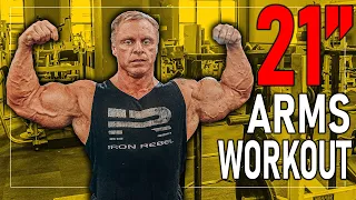 Workout to Get 21 inch Arms