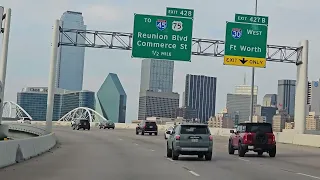 DALLAS Downtown View from Highway