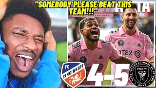 MESSI CAN'T KEEP GETTING AWAY WITH THIS!!!😭 | Cincinnati vs Inter Miami LIVE Reaction!