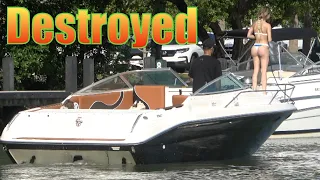 Bow Rail Destroyed | Miami Boat Ramps | Broncos Guru | Wavy Boats