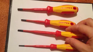 Отвертки диэлектрические KNIPEX. Инструмент электрика. Электрик Киев