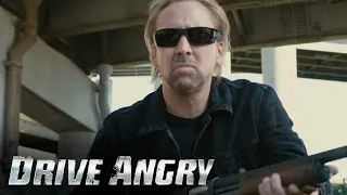 Milton Gets In An Epic Highway Fight w/ The Accountant's Men | Drive Angry