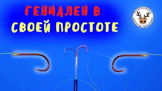 И почему я раньше его не сделал 👍 Удобный крючковяз из стержня 👍 Как привязать крючок с лопаткой