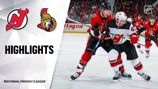 Оттава - Нью-Джерси / NHL Highlights | Devils @ Senators 12/29/19