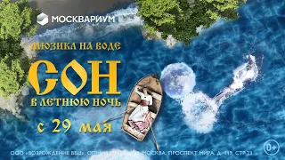 Мюзикл на воде «Сон в летнюю ночь» – с 29 мая